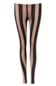 Vertical Striped Leggings