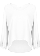Split Sleeve Blouse