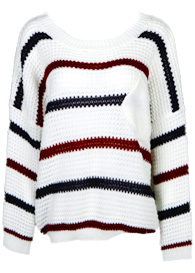 Striped Varsity Sweater