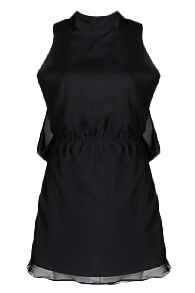 Drape Back Dress