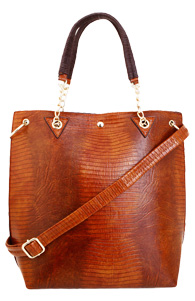 Reptile Hard Cover Handbag