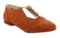 Metal Trim Laced Flats