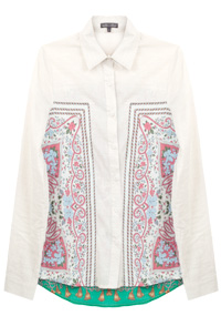 Hankerchief Print Top