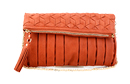 Origami Leatherette Clutch