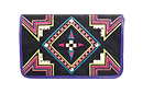 Embroidered Aztec Clutch