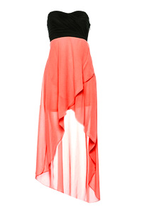 High/Low Sweetheart Dress