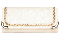 Chain Trim Wallet Clutch
