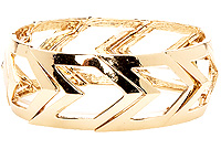 Chevron Cutout Bracelet