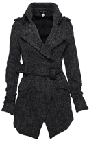 Tweed Trench Coat