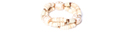 Elastic Beaded Coil Bracelet