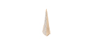 Spike Rhinestone Shield Ring