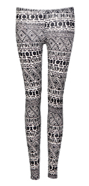 Tribal Print Leggings