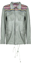 Aztec Detailed Cargo Jacket