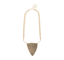 Shield Statement Necklace