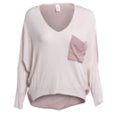 Color Block Batwing Top