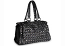 Leather Studded Duffel Bag