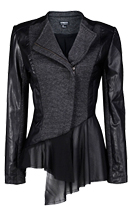 Ballerina Tweed Moto Jacket