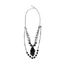 Raw Stone Dangle Necklace