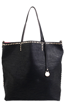 Studded Top Tote