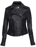 Black Leather Biker Jacket