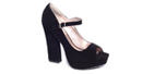 Mary Jane Platform Block Heels