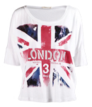 English Flag Printed Tee