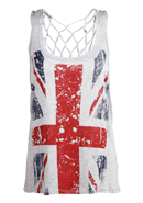 Deconstructed British Flag Tank