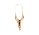 Falling Stone Tassel Necklace