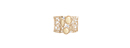 Web Cut Out Stone Bracelet