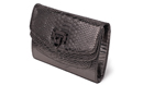Metallic Pewter Envelope Clutch