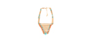 Tribal Bead Dangle Bracelet