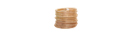 Gold Coil Bracelet