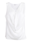 Drape Neck Sleeveless Top