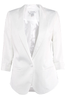 Satin Collar Blazer