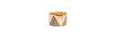 Striated Triangle Bracelet