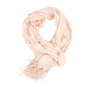Beige Tassel Edge Scarf