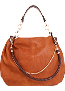 Chic Braided Strap Hobo Bag