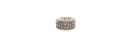 Leather and Jewel Cuff