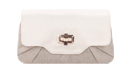 Canvas Pleated Clutch