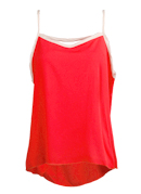 Stripe Back Cut Out Top