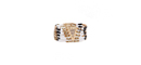 Black White Tribal Bracelet