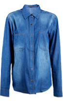 Denim Button Down Top