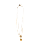 Love & Leaf Pendant Necklace
