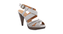 Grey Strappy Sandals