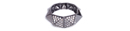 Pyramid Crystal Stud Bracelet