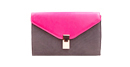 Perforated Two Tone clutch