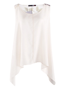 Asymmetrical Floral Top