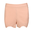 Textured Scalloped Shorts