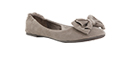 Bow Toe Ballerina Flat
