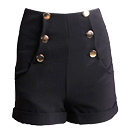 High Waisted Sailor Shorts